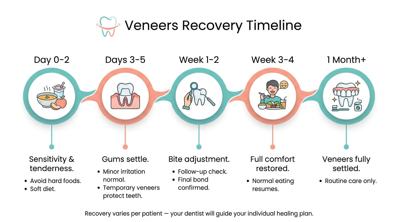 blog 2026 04 16 veneers recovery timeline 2
